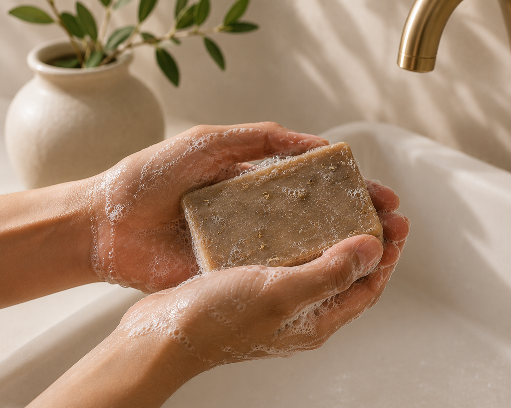 Quiet Morning Oat Milk and Honey Soap Bar
