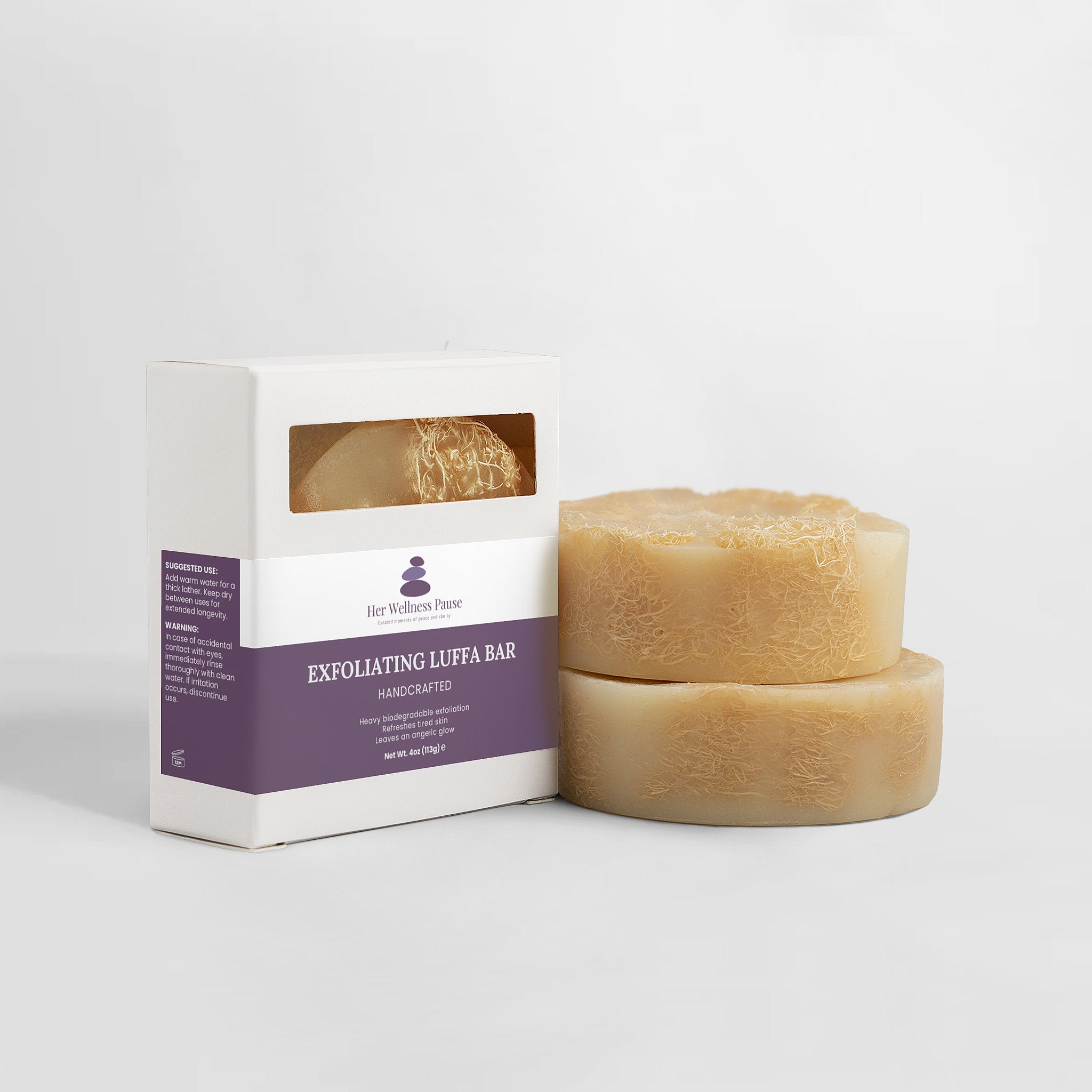 Exfoliating Luffa Bar