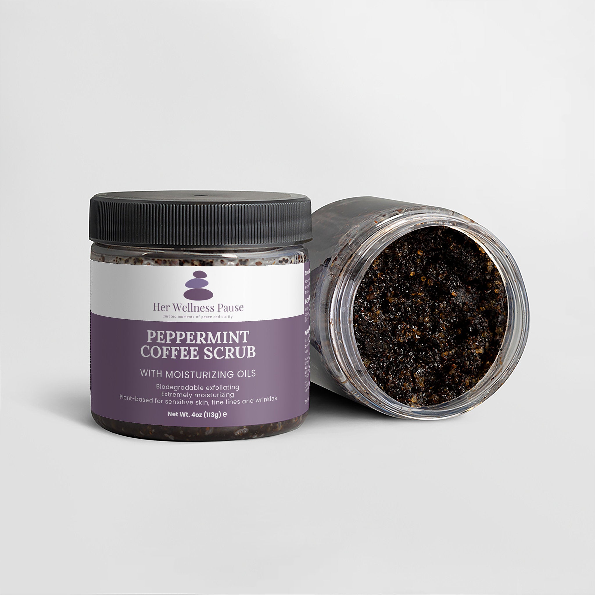 Peppermint Coffee Scrub