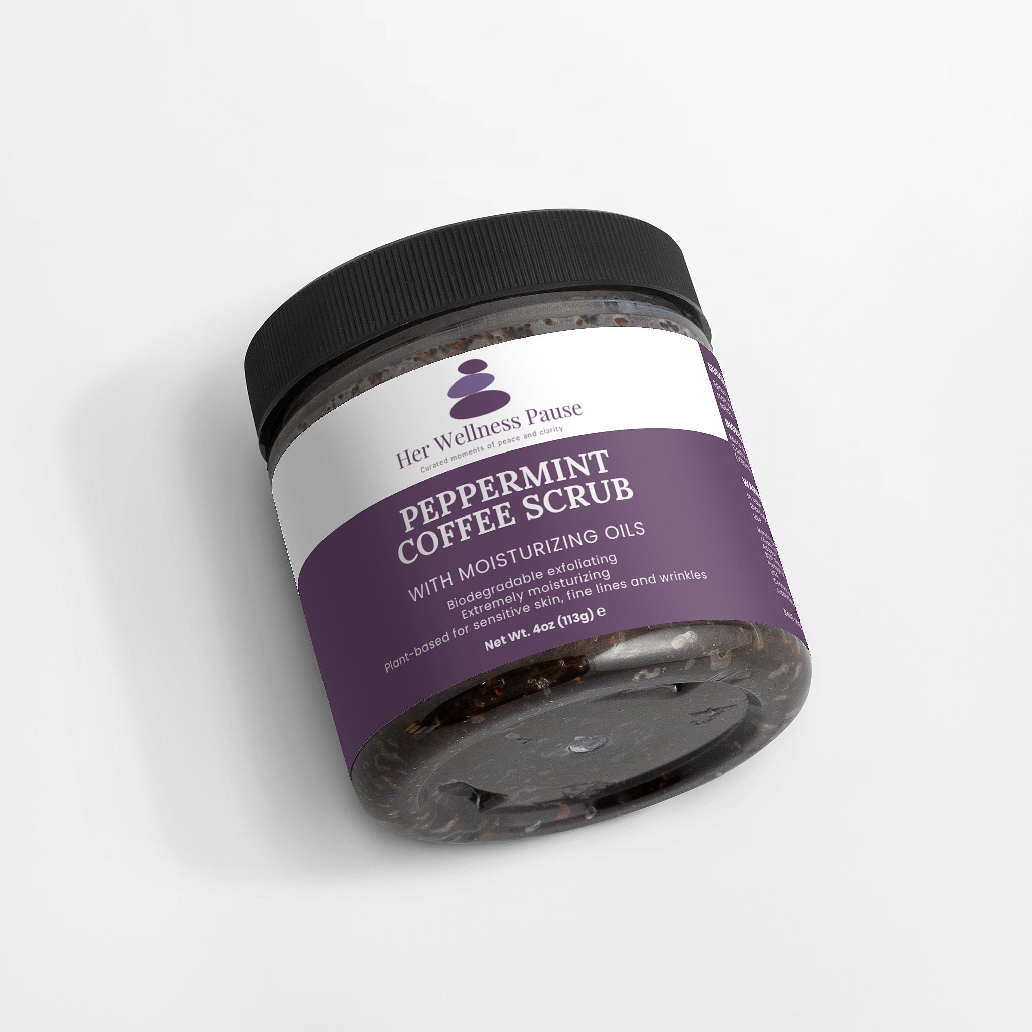 Peppermint Coffee Scrub