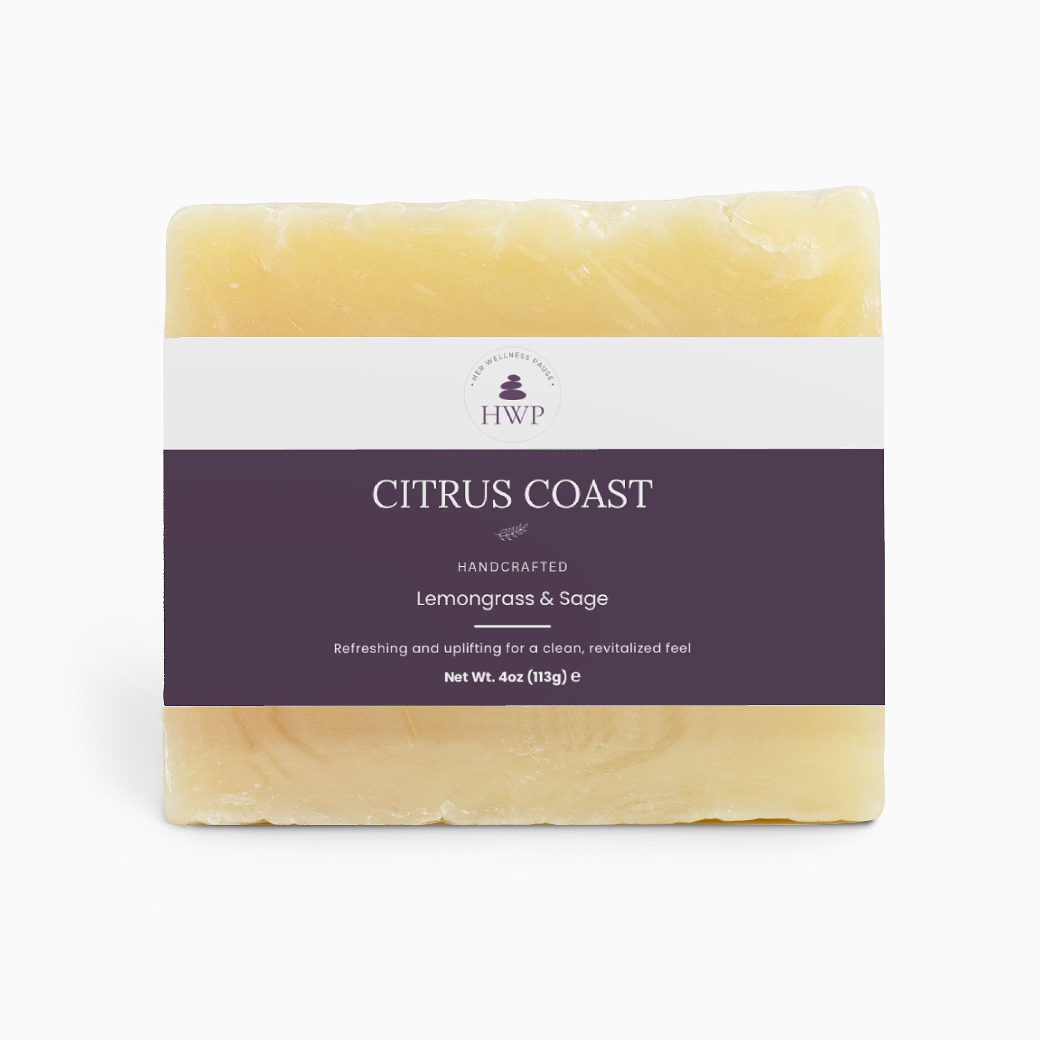 Citrus Coast Lemongrass and Sage Soap Bar