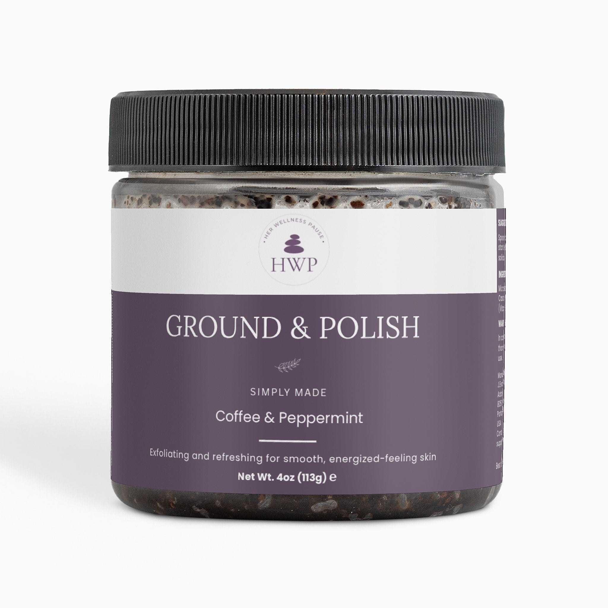 Ground & Polish Coffee and Peppermint Body Scrub
