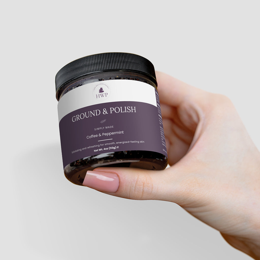 Ground & Polish Coffee and Peppermint Body Scrub