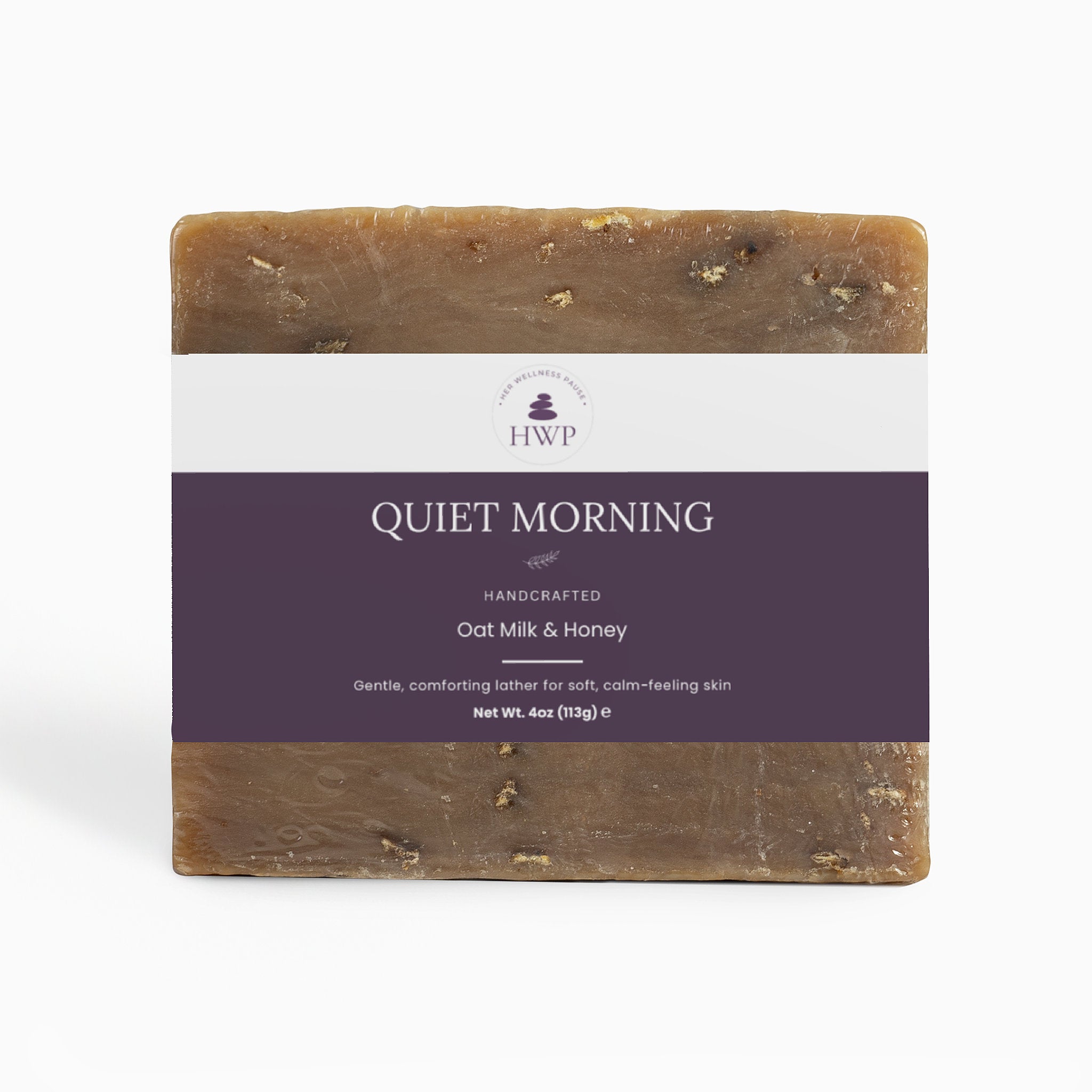 Quiet Morning Oat Milk and Honey Soap Bar