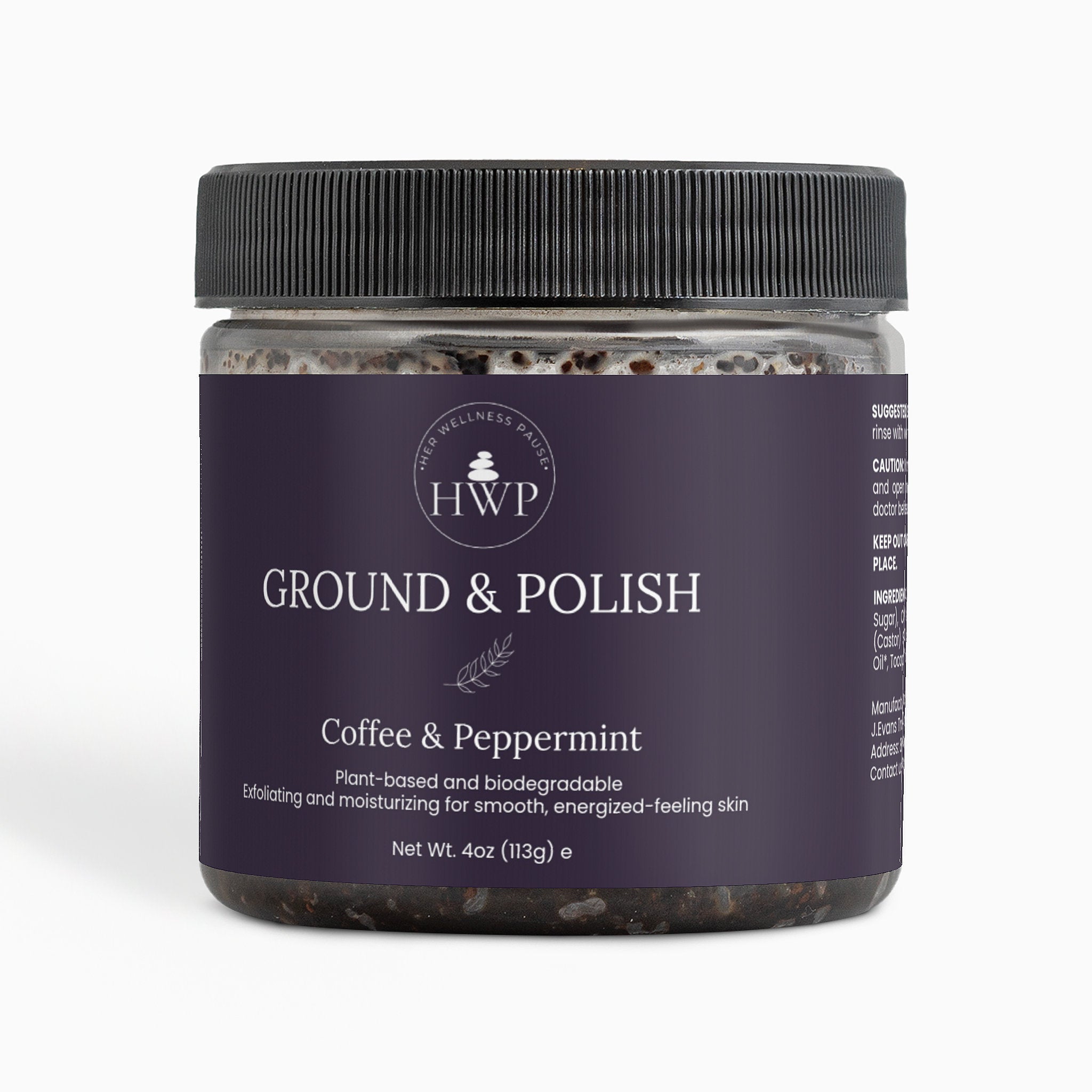 Ground & Polish Coffee and Peppermint Body Scrub