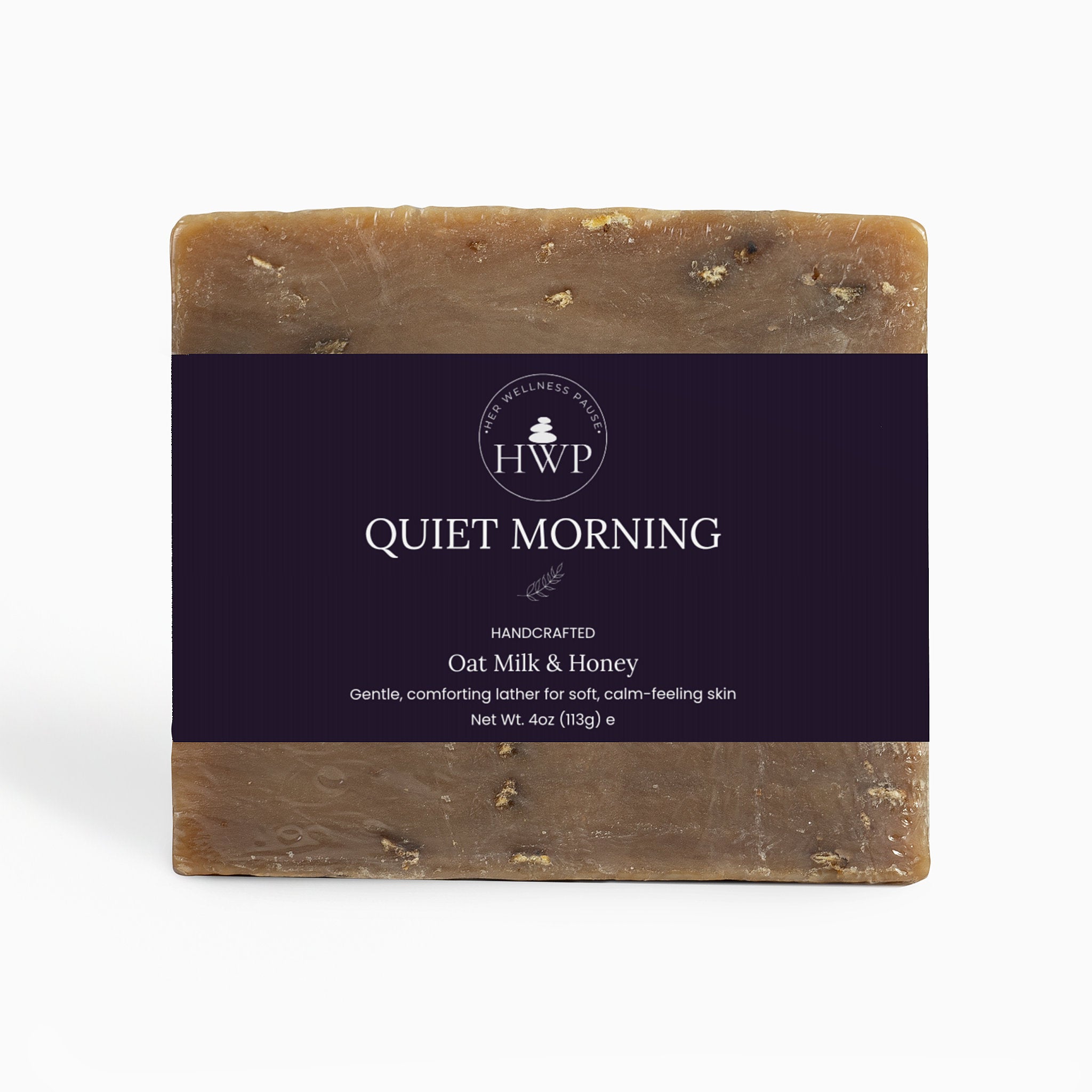 Quiet Morning Oat Milk and Honey Soap Bar