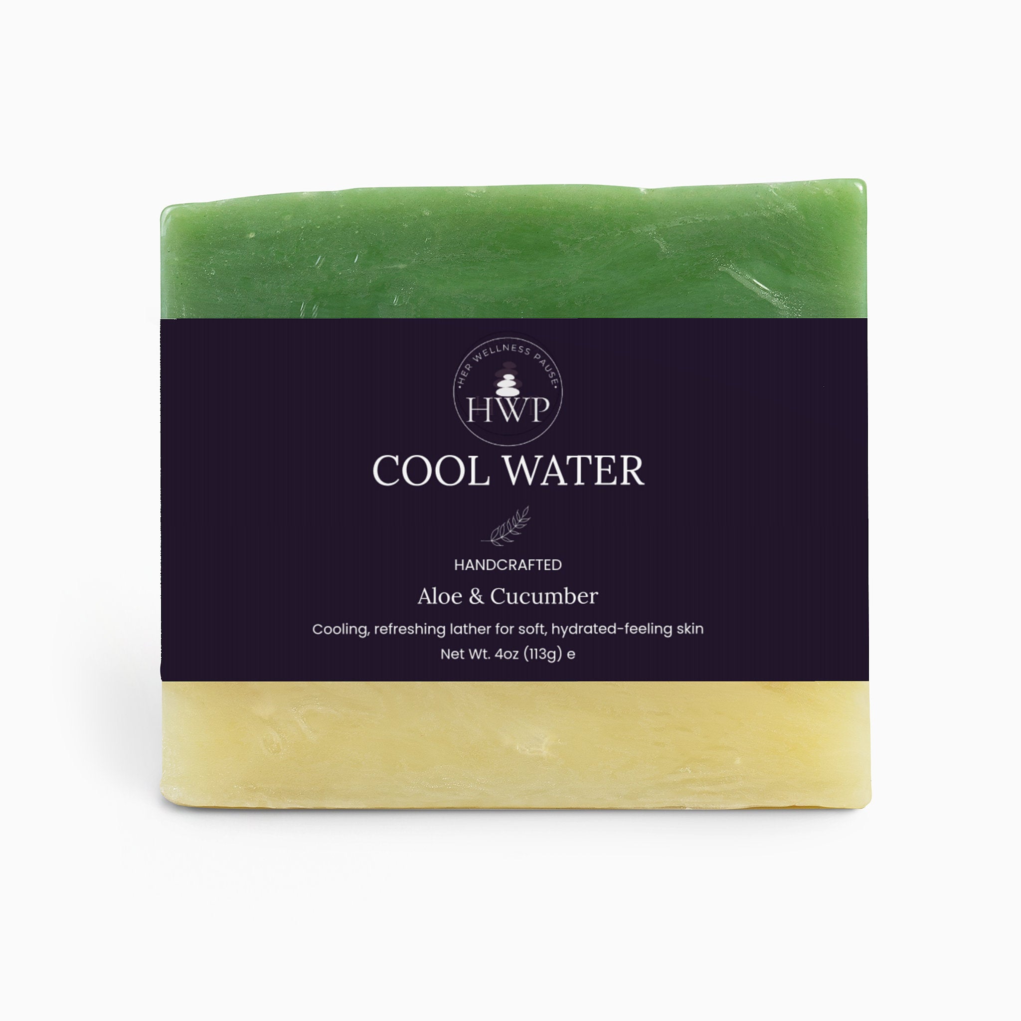 Cool Water Aloe and Mint Soap Bar