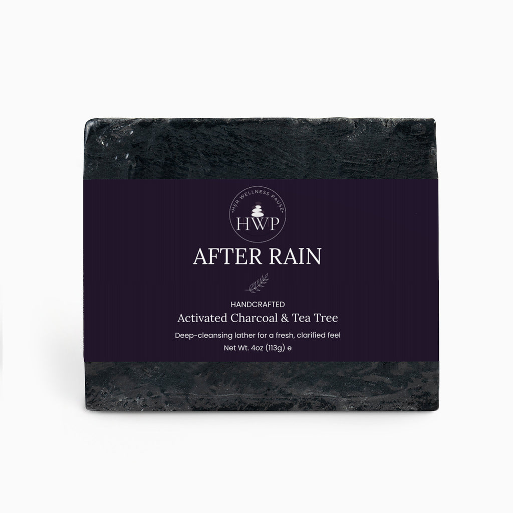 After Rain Charcoal and Tea Tree Soap Bar