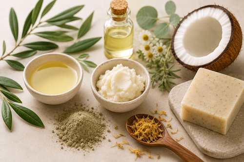 Citrus Coast Lemongrass and Sage Soap Bar