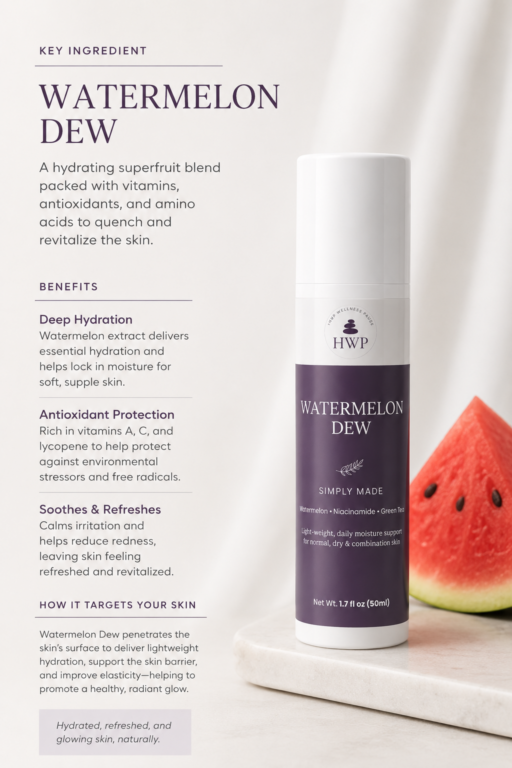 Watermelon Dew Light-Weight Daily Moisturizer