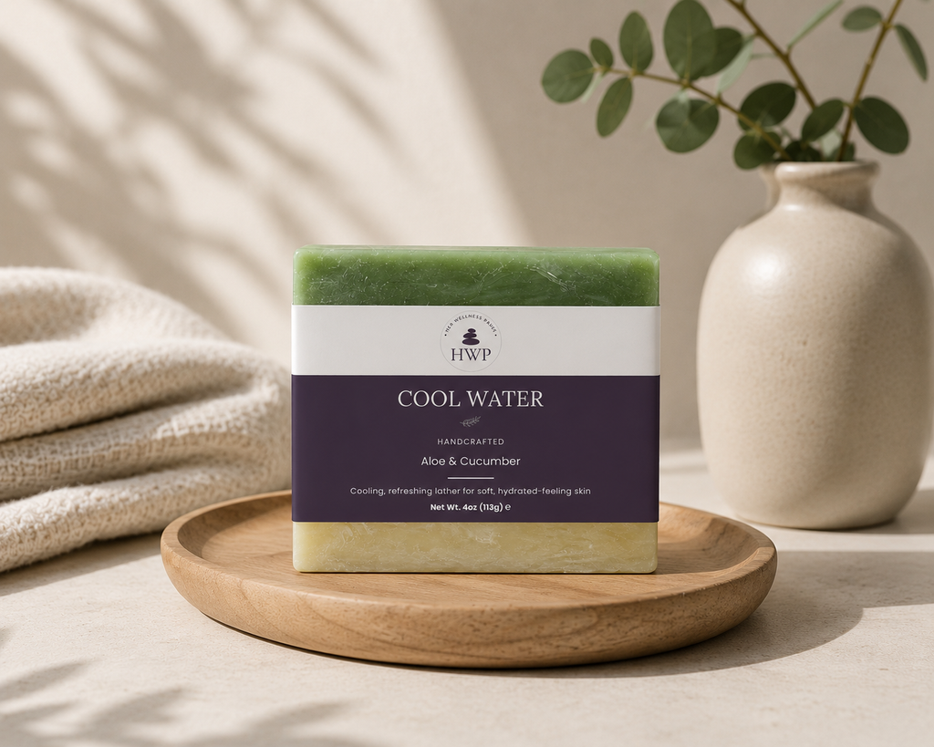 Cool Water Aloe and Mint Soap Bar