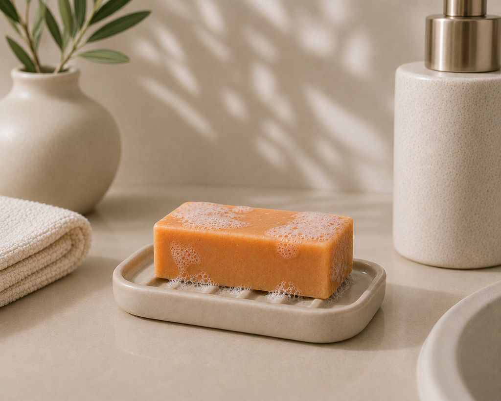 Golden Hour Lemon and Turmeric Soap Bar